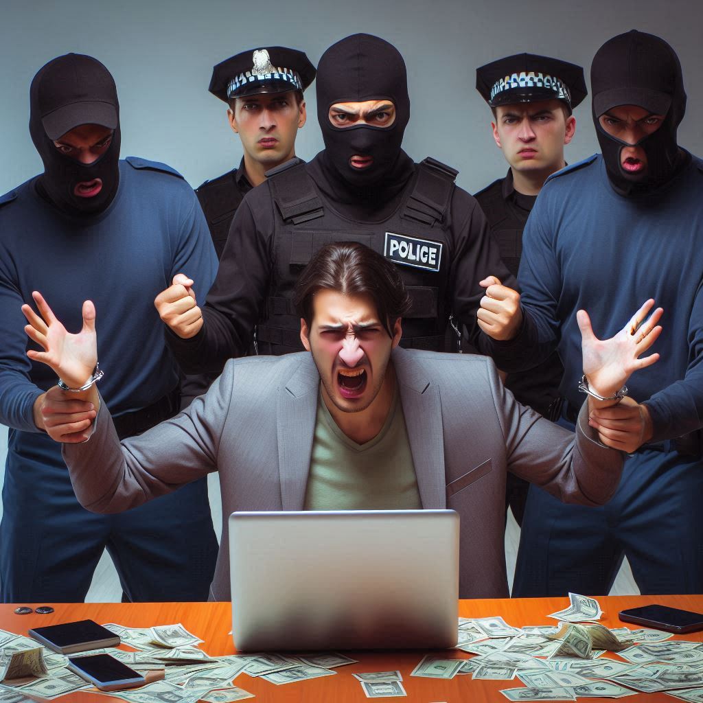 Scammer Caught in The Act