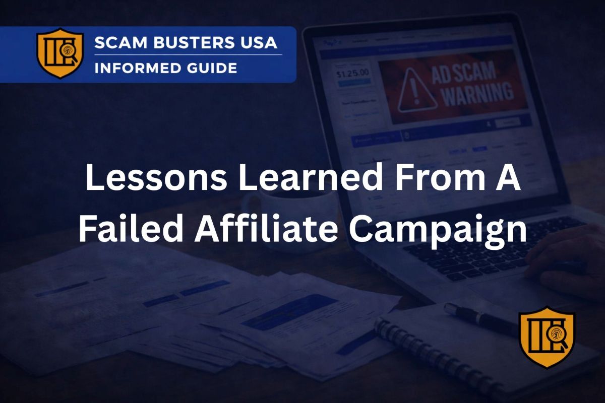 Lessons Learned From A Failed Affiliate Campaign