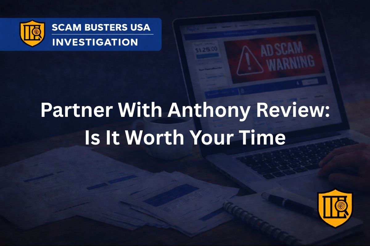 Partner With Anthony Review: Is It Worth Your Time