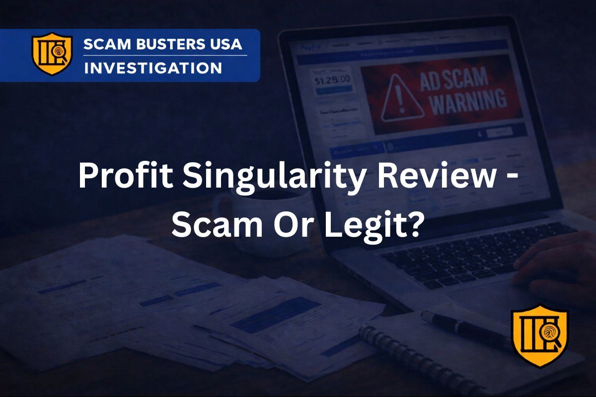 Profit Singularity Review - Scam Or Legit?