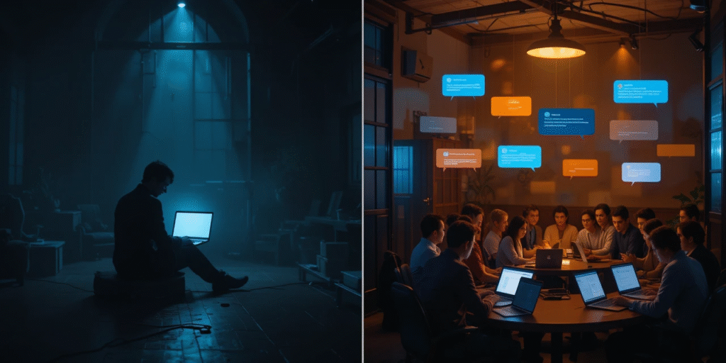 Comparison of support – Savage Affiliates private Facebook group vs Wealthy Affiliate 24/7 community