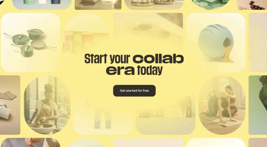 Screenshot of sign up page for OfferLab