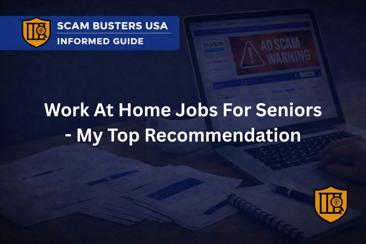 Work At Home Jobs For Seniors - My Top Recommendation