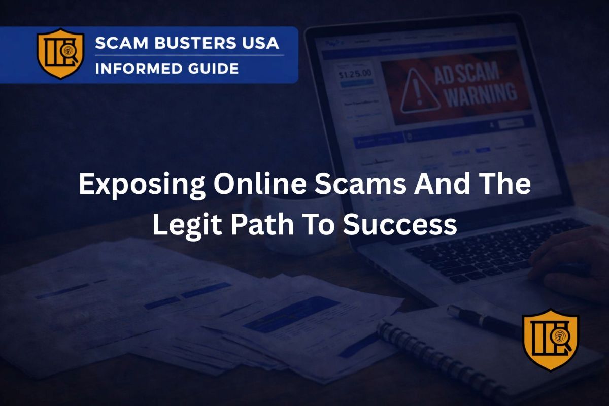 Exposing Online Scams And The Legit Path To Success