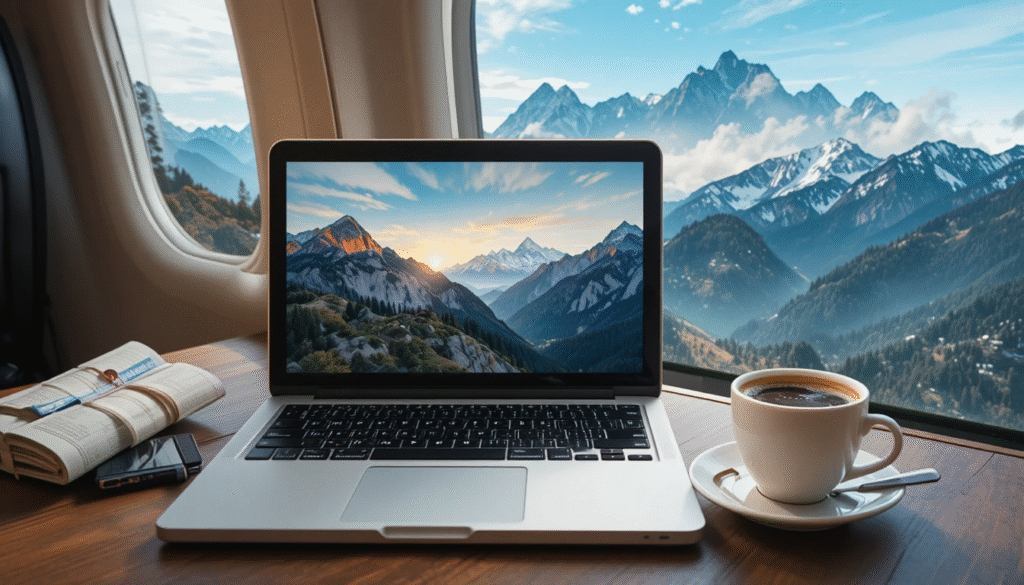 The freedom and flexibility that passive income offers to digital nomads.