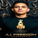 AI Freedom Launchpad creator promotional image used on official marketing materials