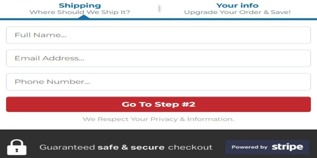 AI Freedom Launchpad checkout page showing required phone number field during purchase