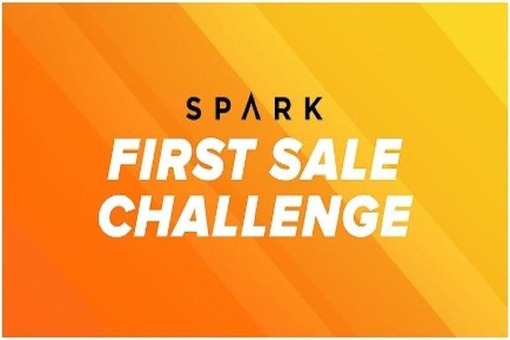 Spark first sale challenge designed to help new affiliates earn their first commission