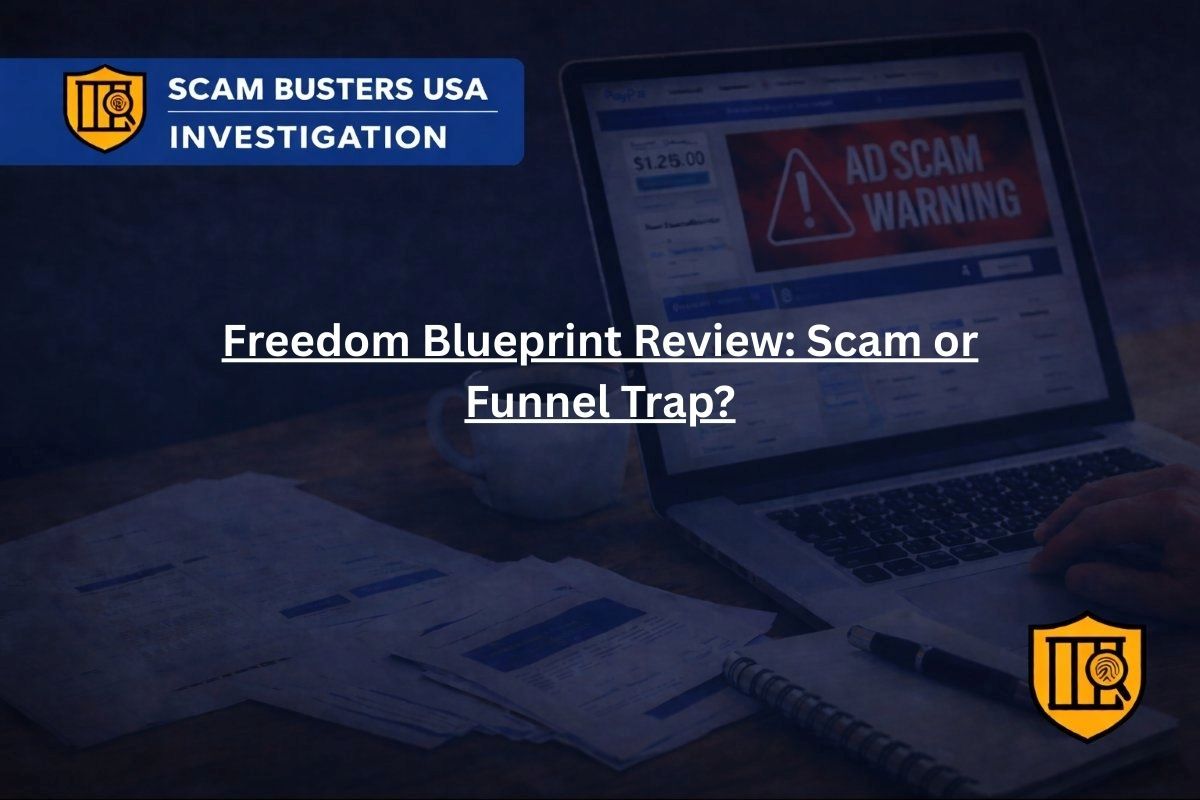 Freedom Blueprint Review: Scam or Funnel Trap?
