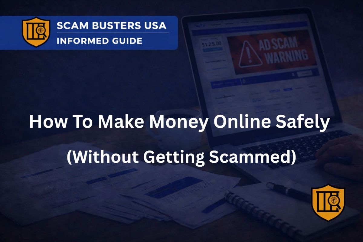 How To Make Money Online Safely (Without Getting Scammed)