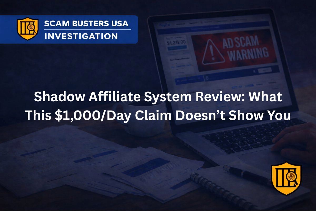 Shadow Affiliate System Review: What This $1,000/Day Claim Doesn’t Show You