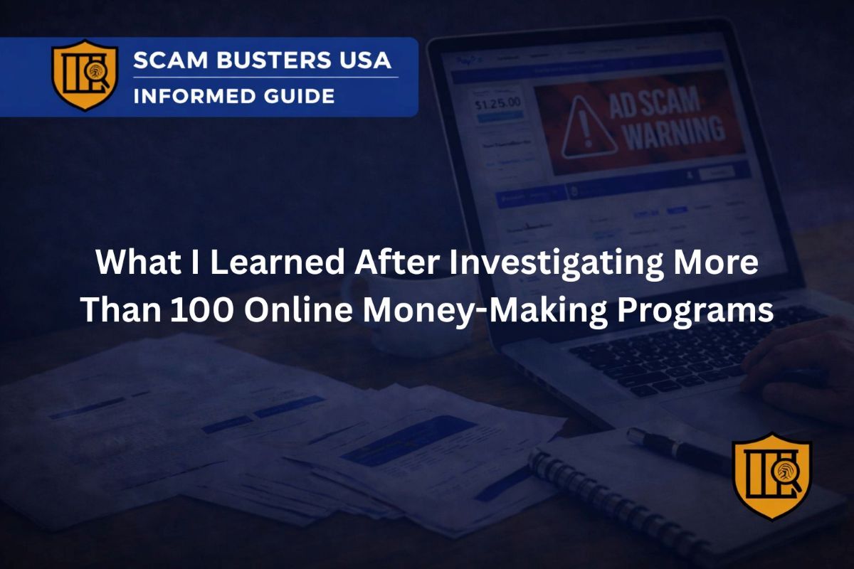 What I Learned After Investigating More Than 100 Online Money-Making Programs