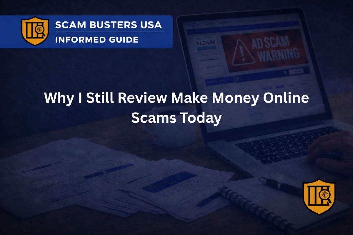 Why I Still Review Make Money Online Scams Today